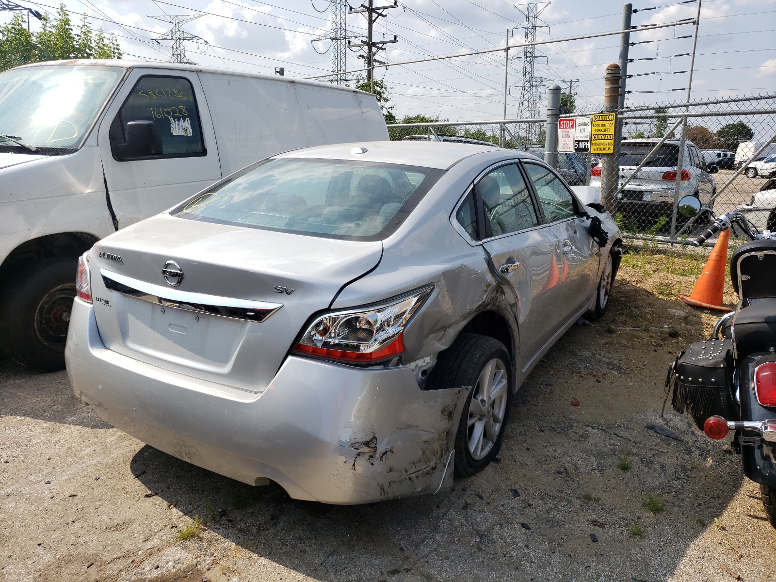 Photo 4 from auction – 2015 NISSAN ALTIMA 2.5 with VIN 1N4AL3APXFC410391