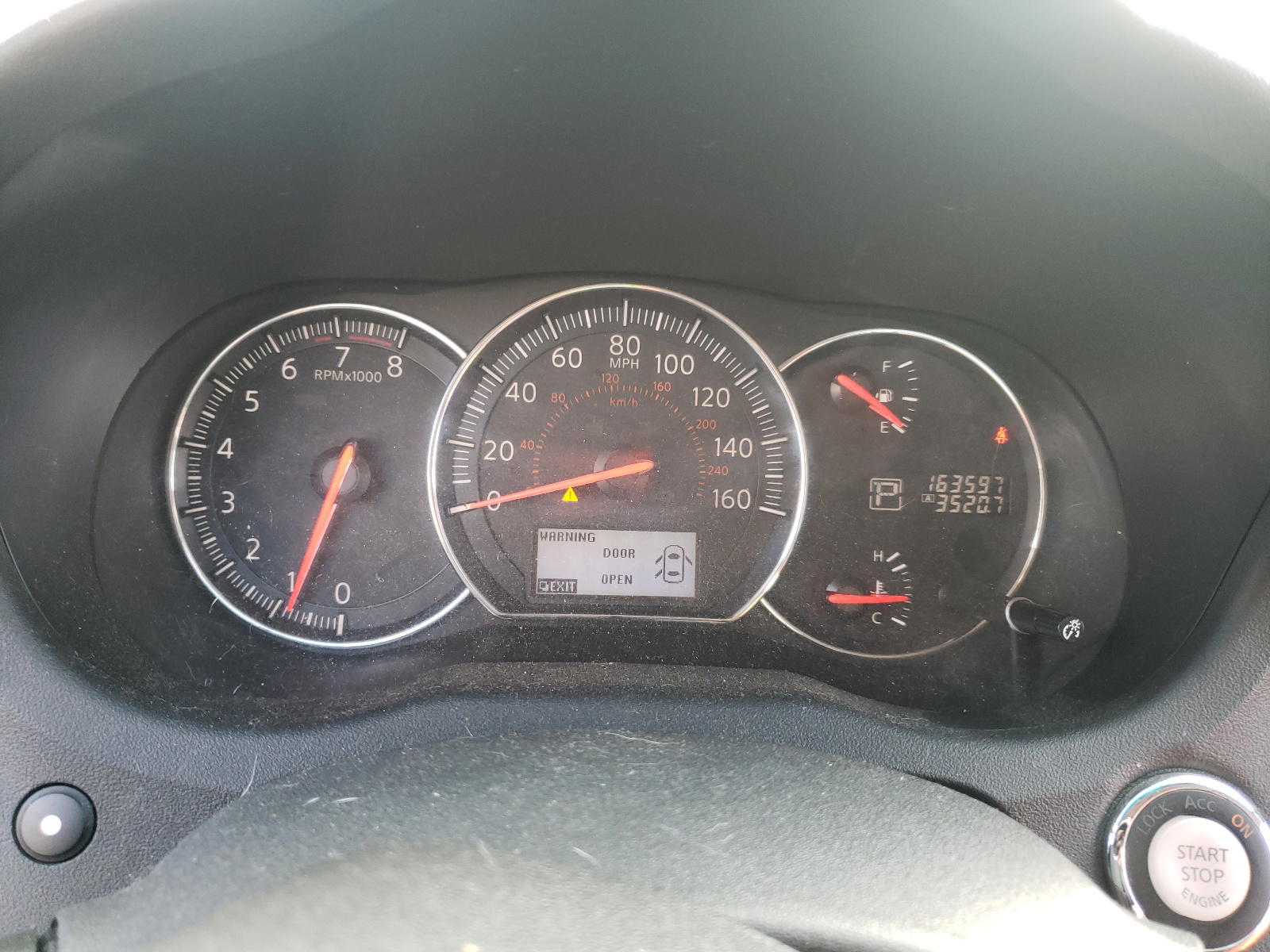 Photo 8 from auction – 2013 NISSAN MAXIMA S with VIN 1N4AA5AP7DC837171