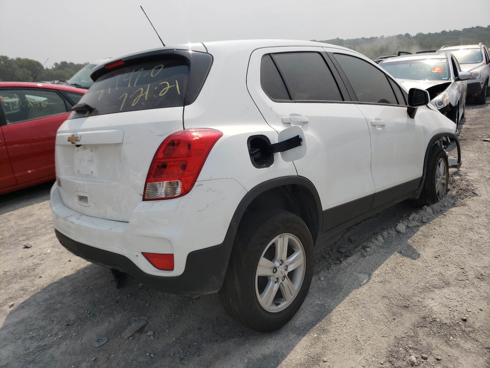 Photo 4 from auction – 2020 CHEVROLET TRAX LS with VIN KL7CJKSB0LB083892