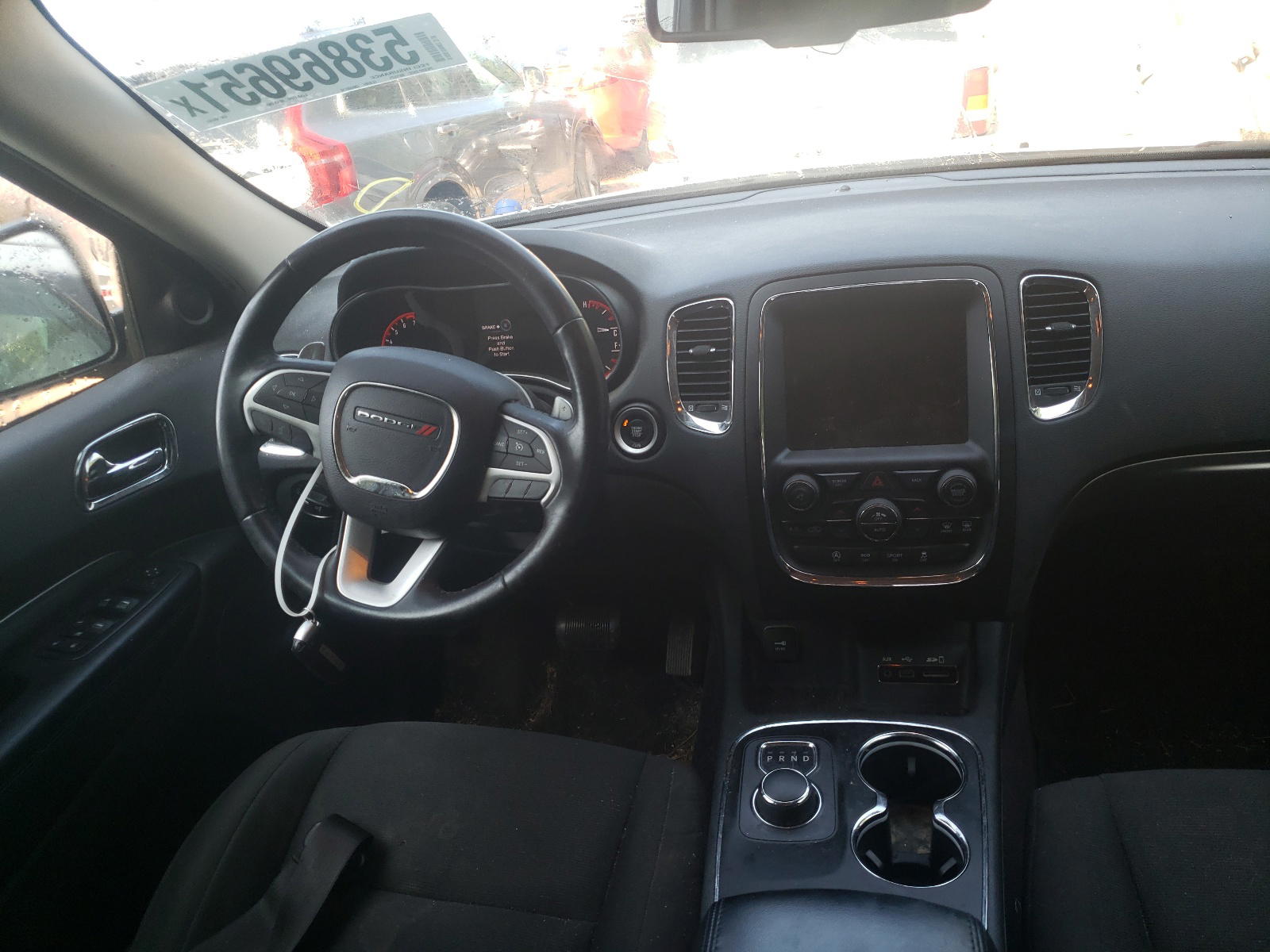 Photo 9 from auction – 2016 DODGE DURANGO SX with VIN 1C4RDHAG7GC484165