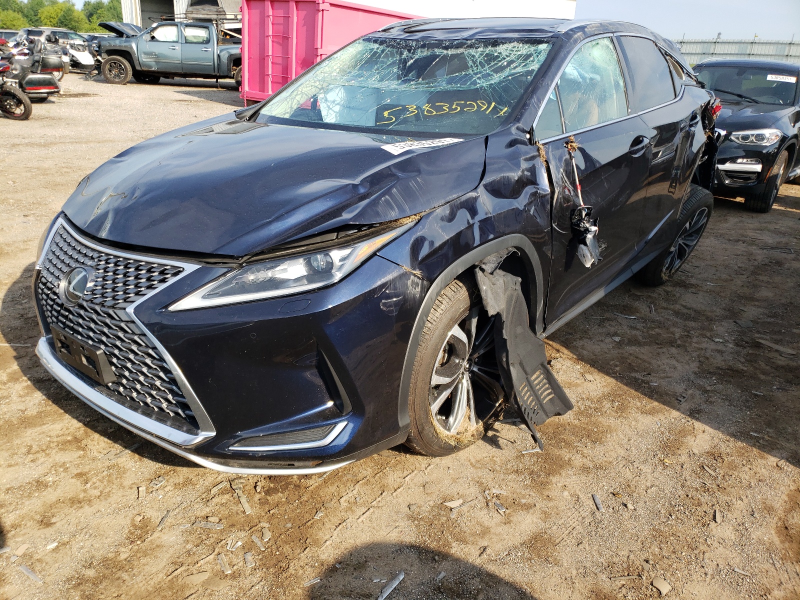 Photo 2 from auction – 2021 LEXUS RX 350 with VIN 2T2HZMDAXMC278267