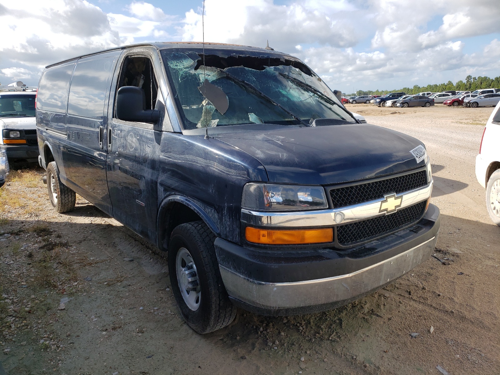 CHEVROLET EXPRESS G3 2011 with VIN 1GCZGUCL4B1157074 - Photo from auction