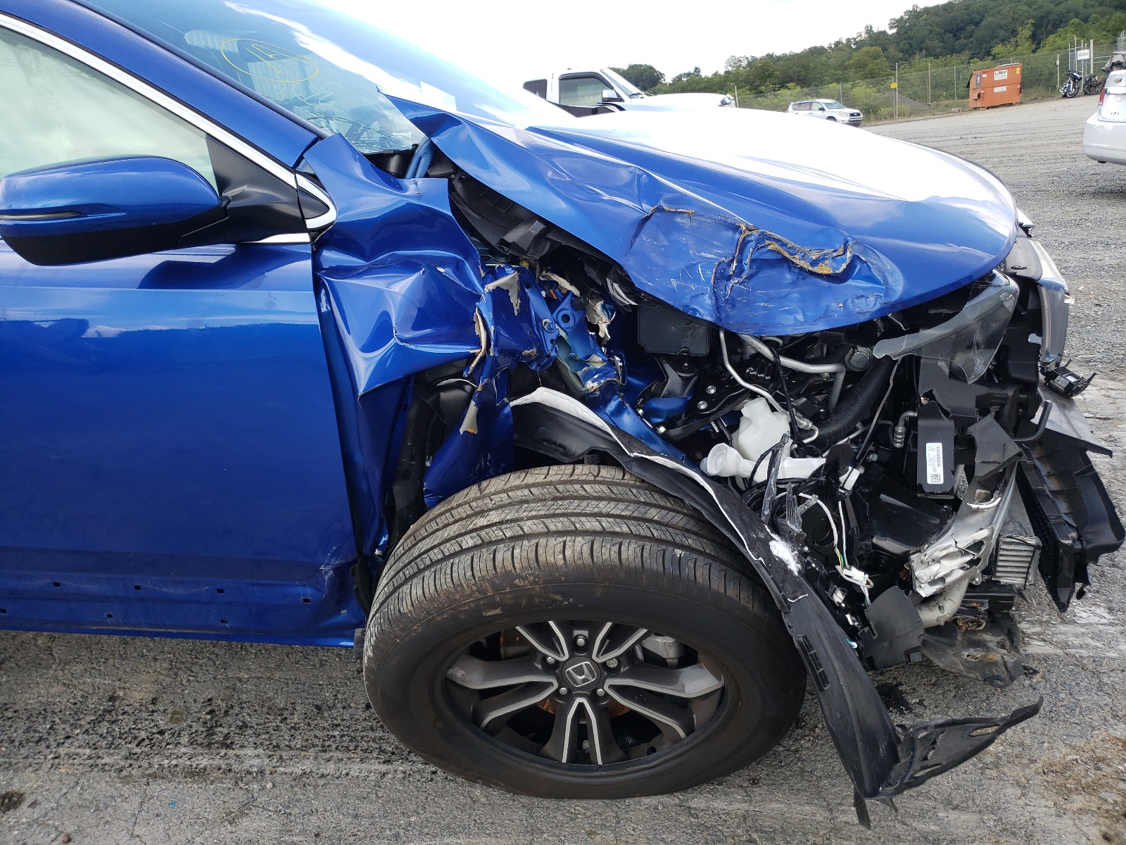 Photo 9 from auction – 2021 HONDA CR-V EX with VIN 7FARW2H59ME005047