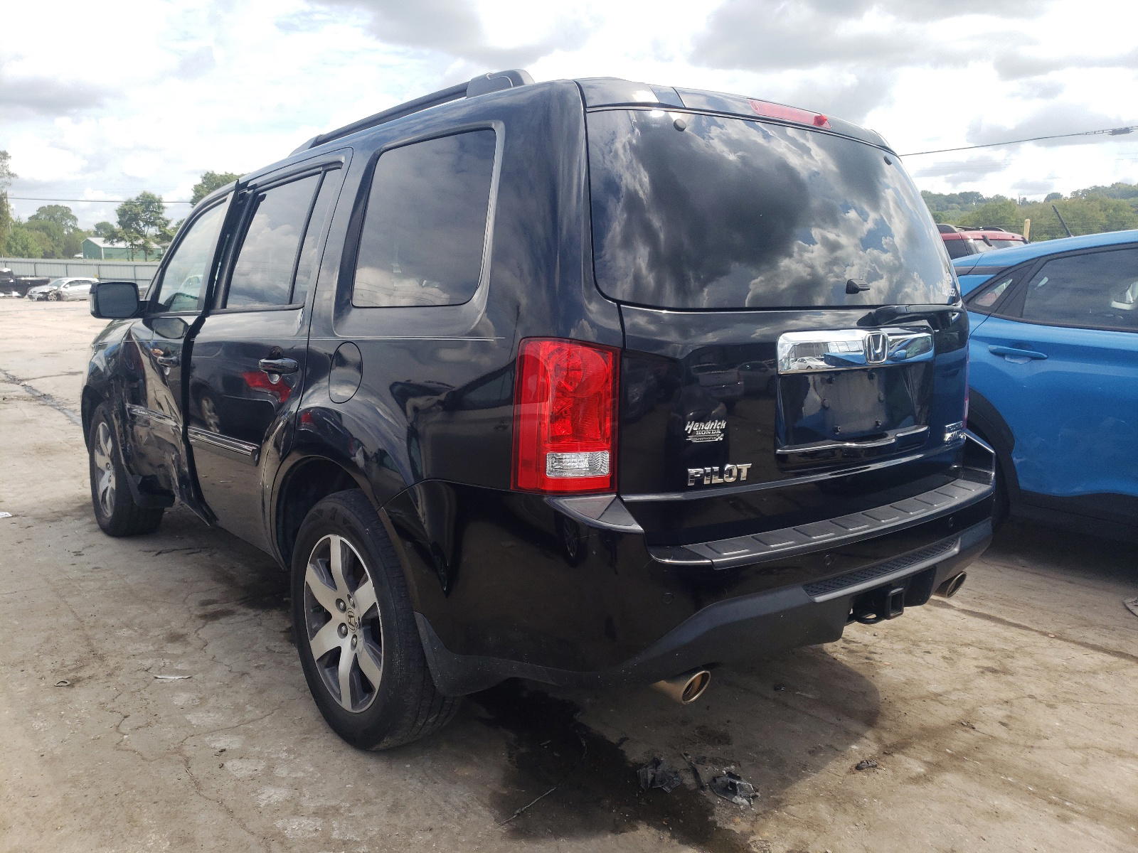 Photo 3 from auction – 2012 HONDA PILOT TOUR with VIN 5FNYF4H91CB073119