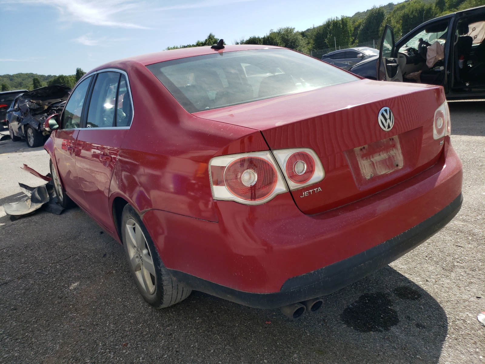 Photo 3 from auction – 2008 VOLKSWAGEN JETTA SE with VIN 3VWRM71K08M074724