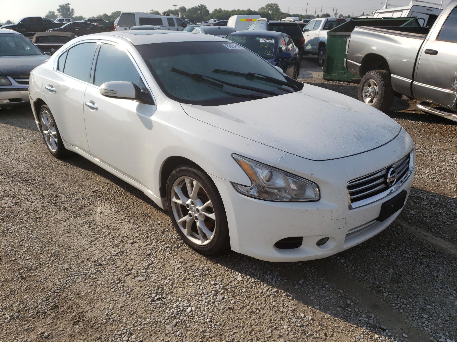 NISSAN MAXIMA S 2012 with VIN 1N4AA5APXCC861527 - Photo from auction