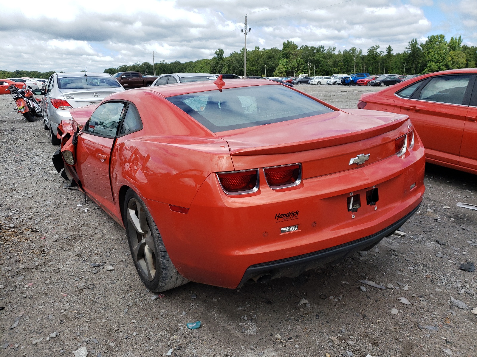 Photo 3 from auction – 2013 CHEVROLET CAMARO LT with VIN 2G1FC1E37D9142523