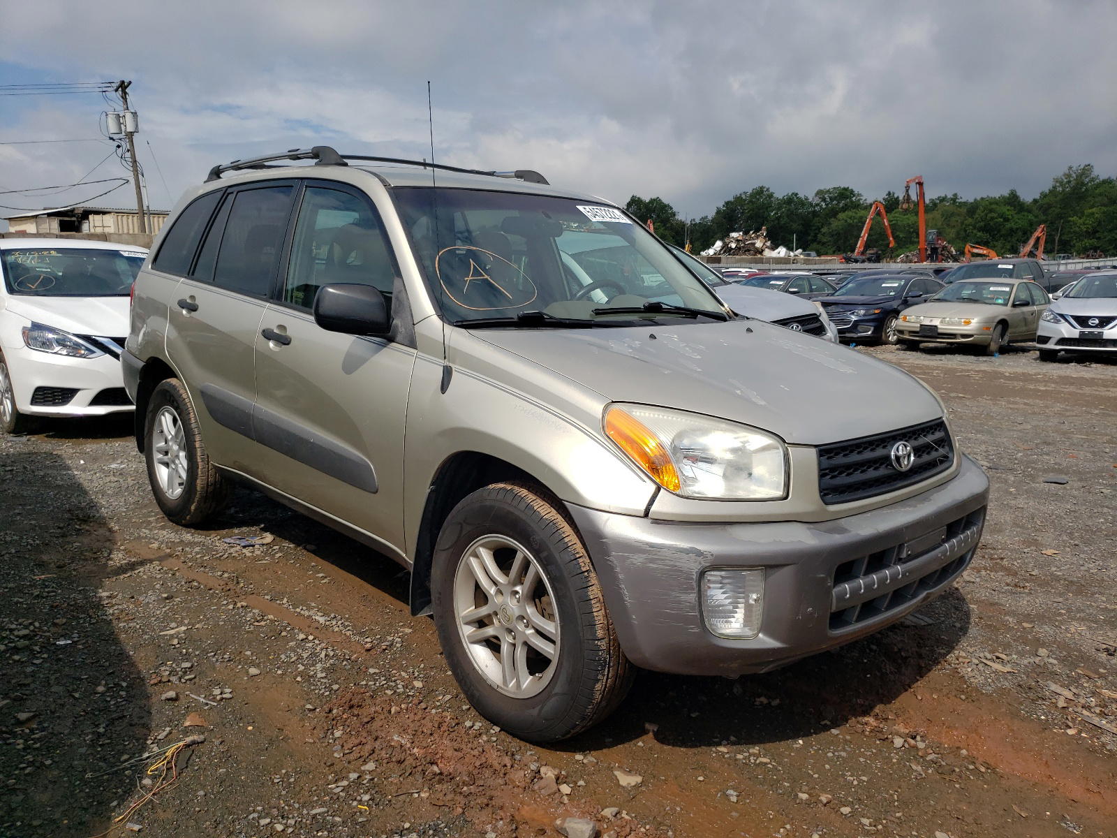 TOYOTA RAV4 2002 with VIN JTEGH20V326005641 - Photo from auction
