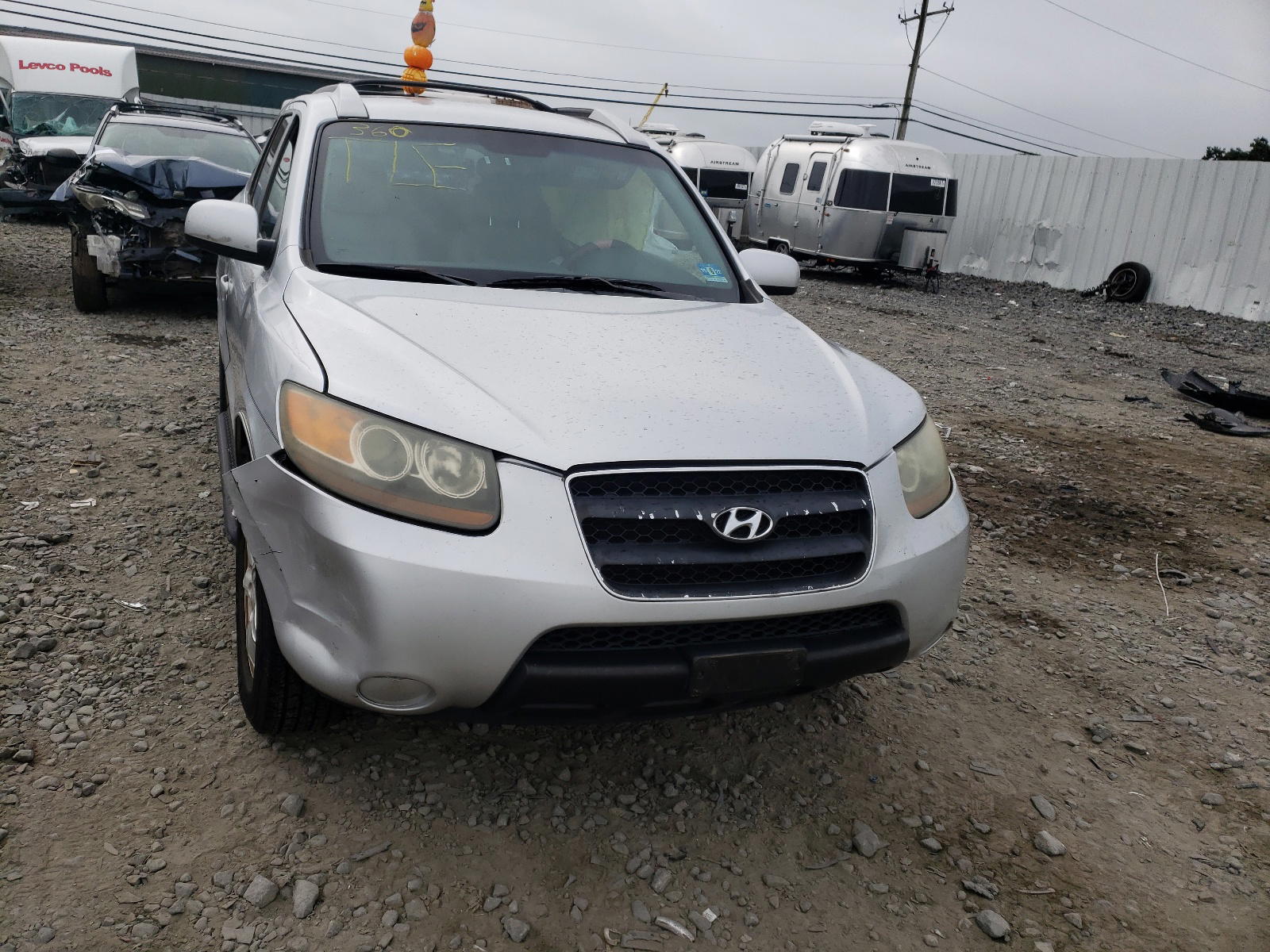 Photo 7 from auction – 2007 HYUNDAI SANTA FE with VIN 5NMSG13DX7H006018