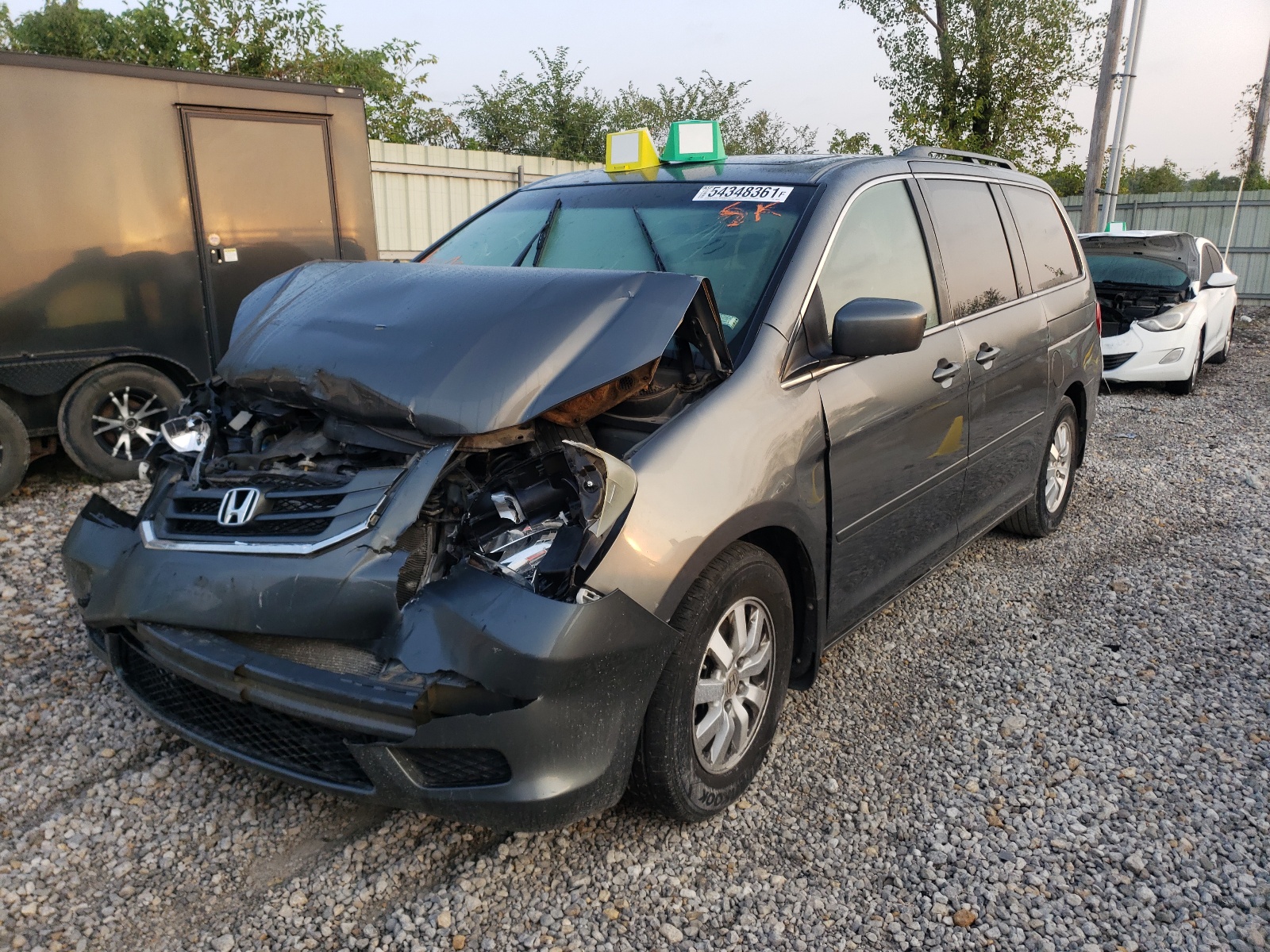 Photo 2 from auction – 2008 HONDA ODYSSEY EX with VIN 5FNRL38708B400610
