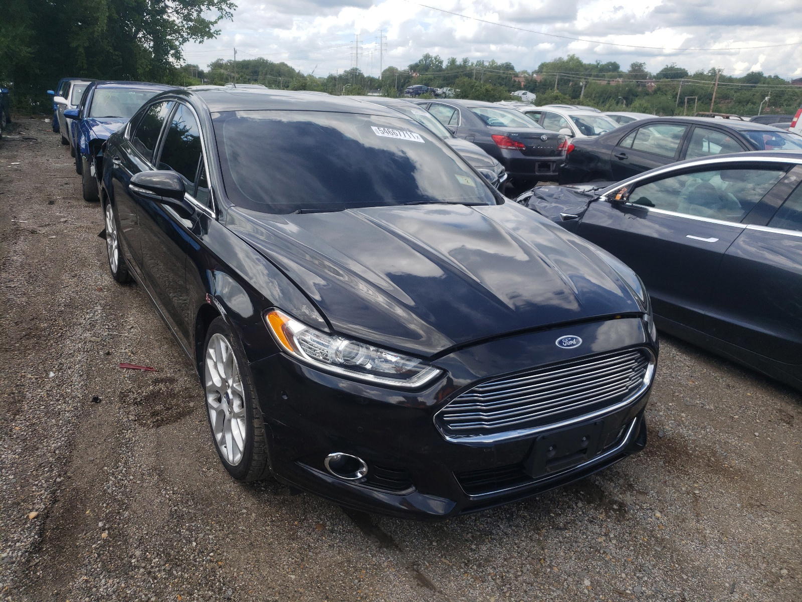 FORD FUSION TIT 2013 with VIN 3FA6P0D94DR212281 - Photo from auction