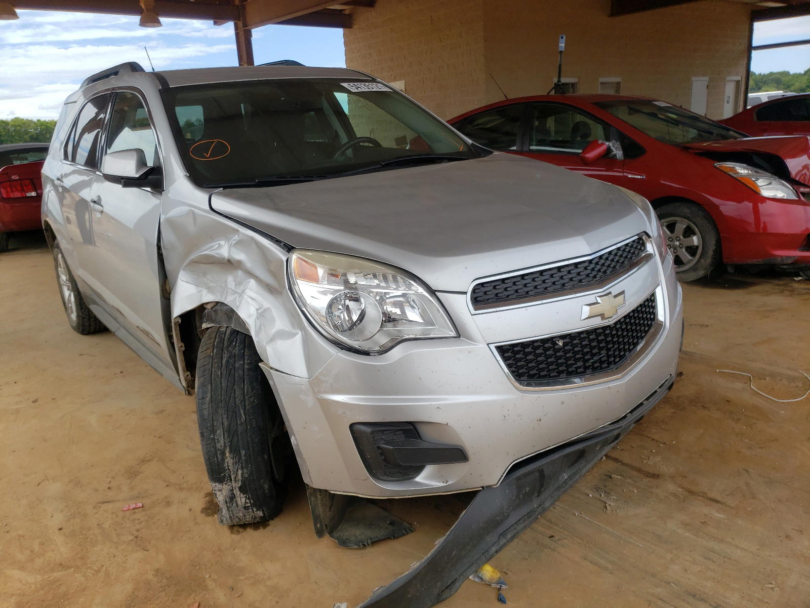 CHEVROLET EQUINOX 2012 with VIN 2GNALDEK6C6363953 - Photo from auction