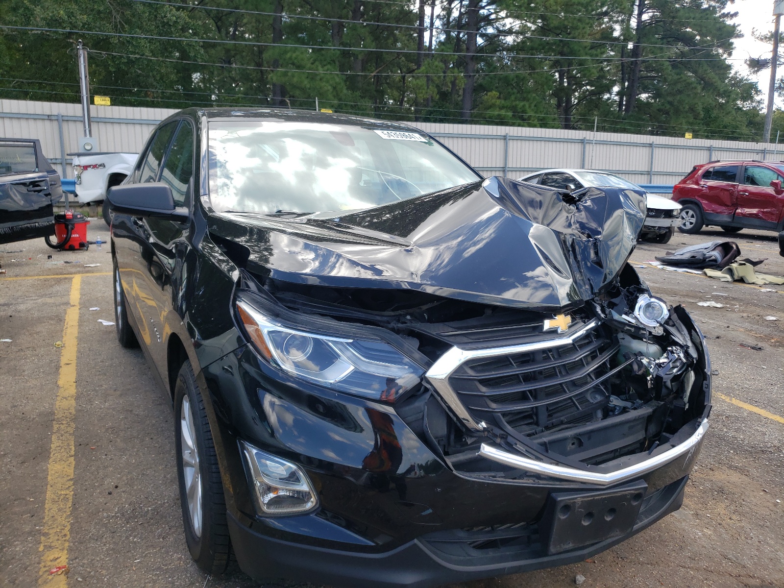 Photo 1 from auction – 2018 CHEVROLET EQUINOX LS with VIN 2GNAXREV3J6234111
