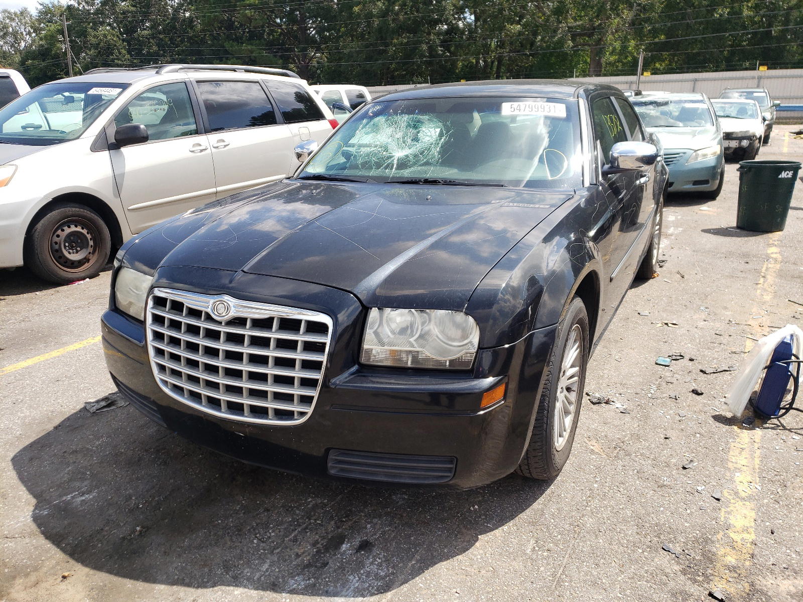 Photo 2 from auction – 2009 CHRYSLER 300 LX with VIN 2C3KA43D69H565751