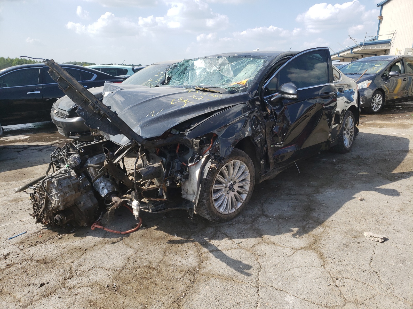 Photo 2 from auction – 2015 FORD FUSION SE with VIN 3FA6P0PU5FR307600