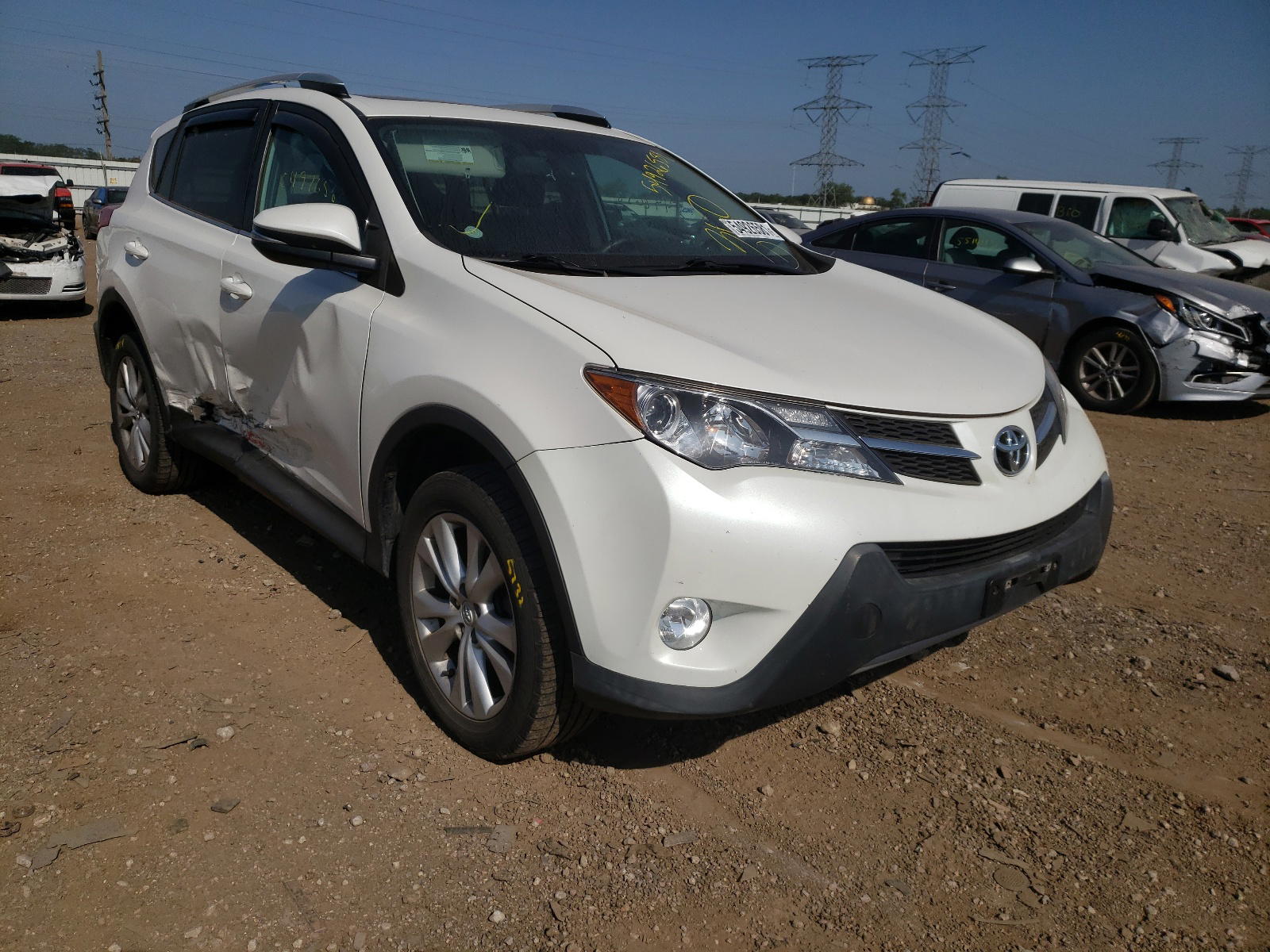 TOYOTA RAV4 LIMIT 2013 with VIN 2T3DFREV8DW093361 - Photo from auction