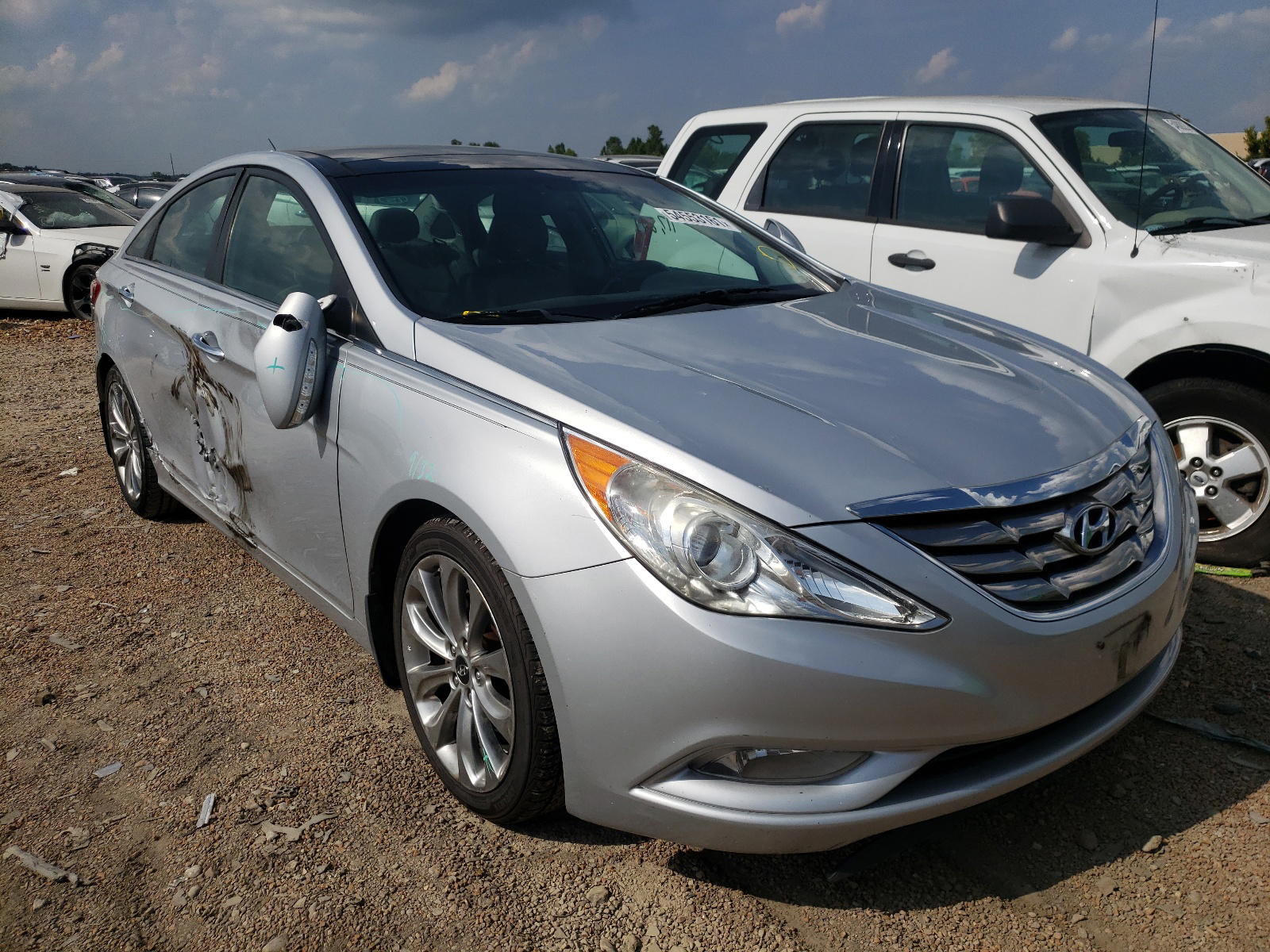 HYUNDAI SONATA SE 2012 with VIN 5NPEC4AB0CH450422 - Photo from auction