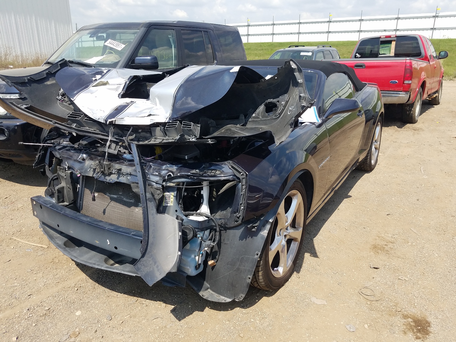 Photo 2 from auction – 2014 CHEVROLET CAMARO 2SS with VIN 2G1FK3DJXE9121505