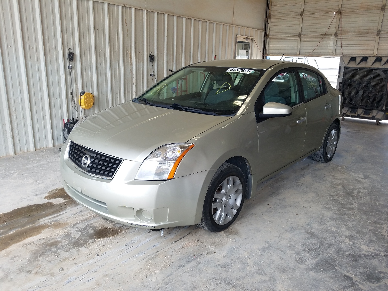 Photo 2 from auction – 2007 NISSAN SENTRA 2.0 with VIN 3N1AB61E87L611339
