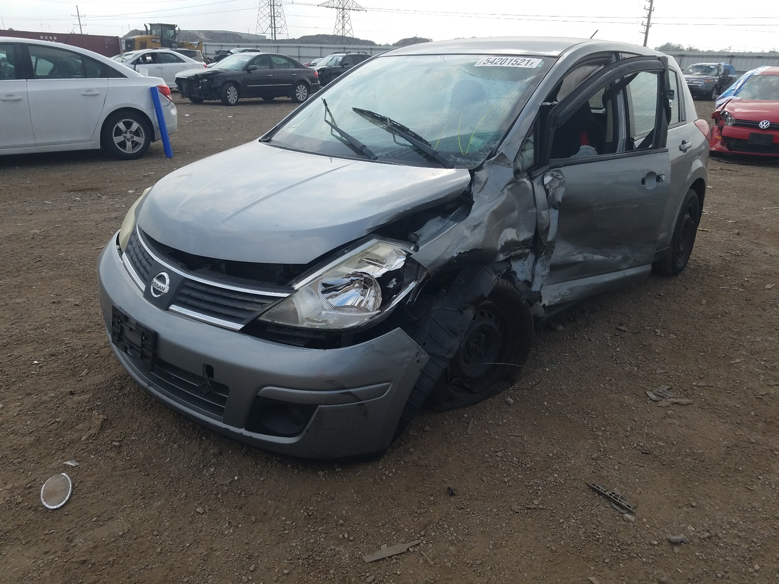 Photo 2 from auction – 2009 NISSAN VERSA S with VIN 3N1BC13E29L386064