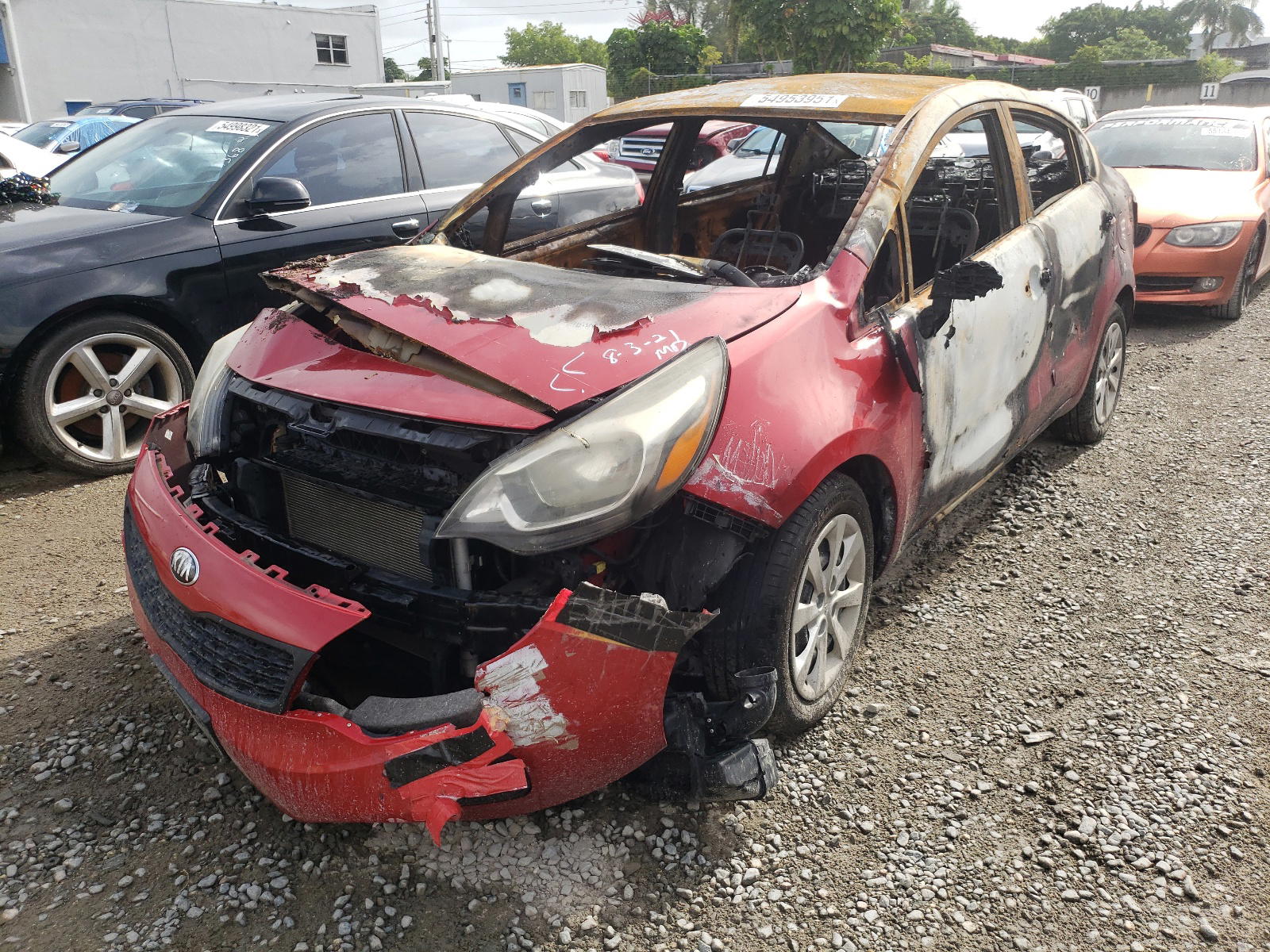 Photo 2 from auction – 2013 KIA RIO LX with VIN KNADM4A35D6270217