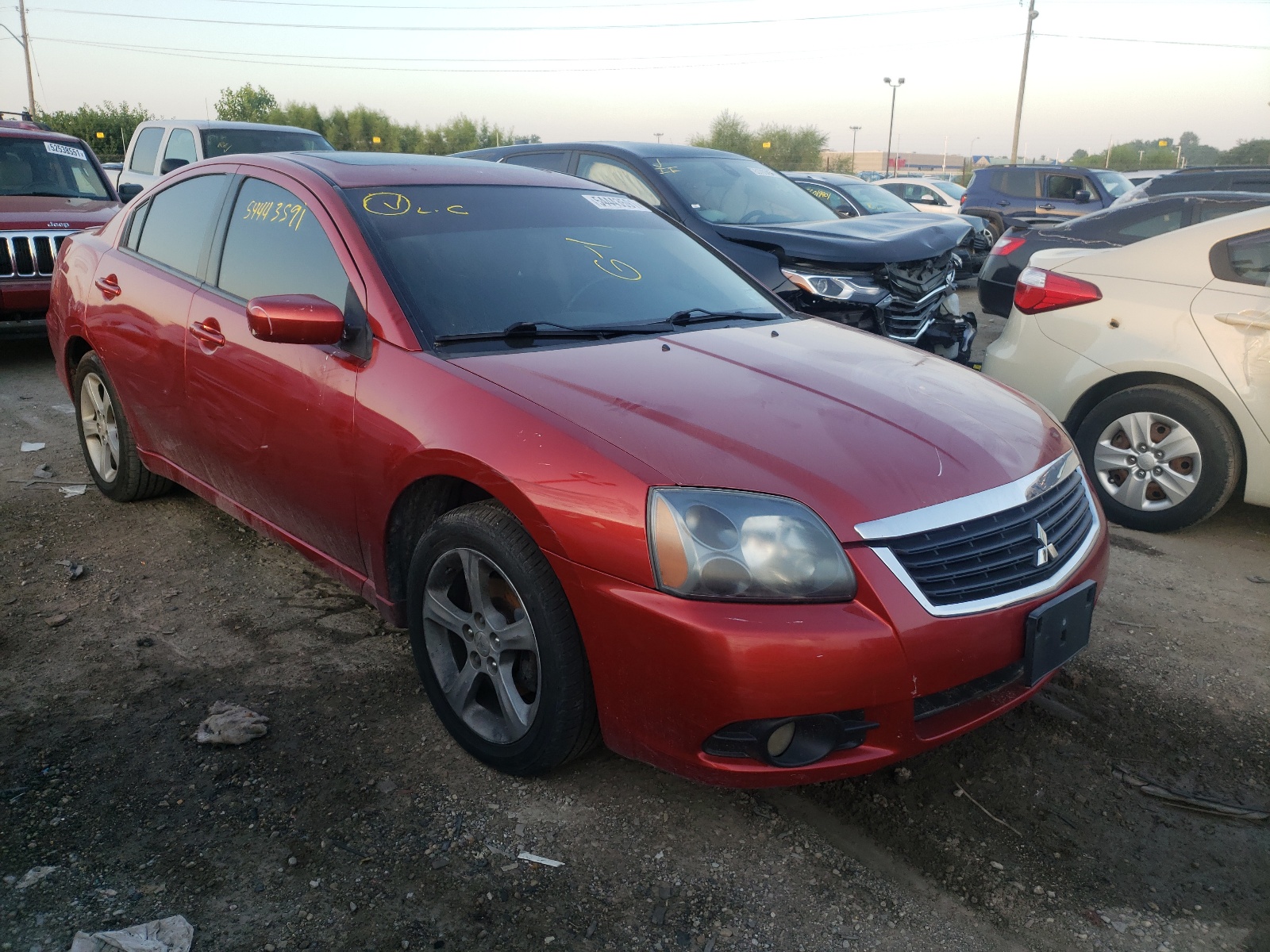 Photo 1 from auction – 2009 MITSUBISHI GALANT SPO with VIN 4A3AB46S39E005589