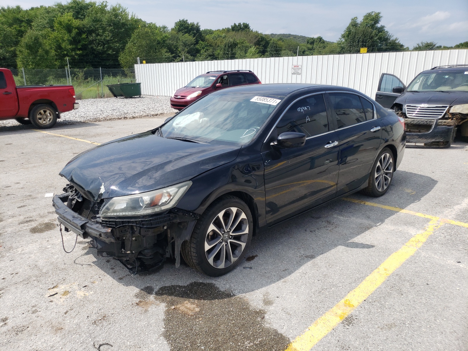 Photo 2 from auction – 2014 HONDA ACCORD SPO with VIN 1HGCR2F56EA099220