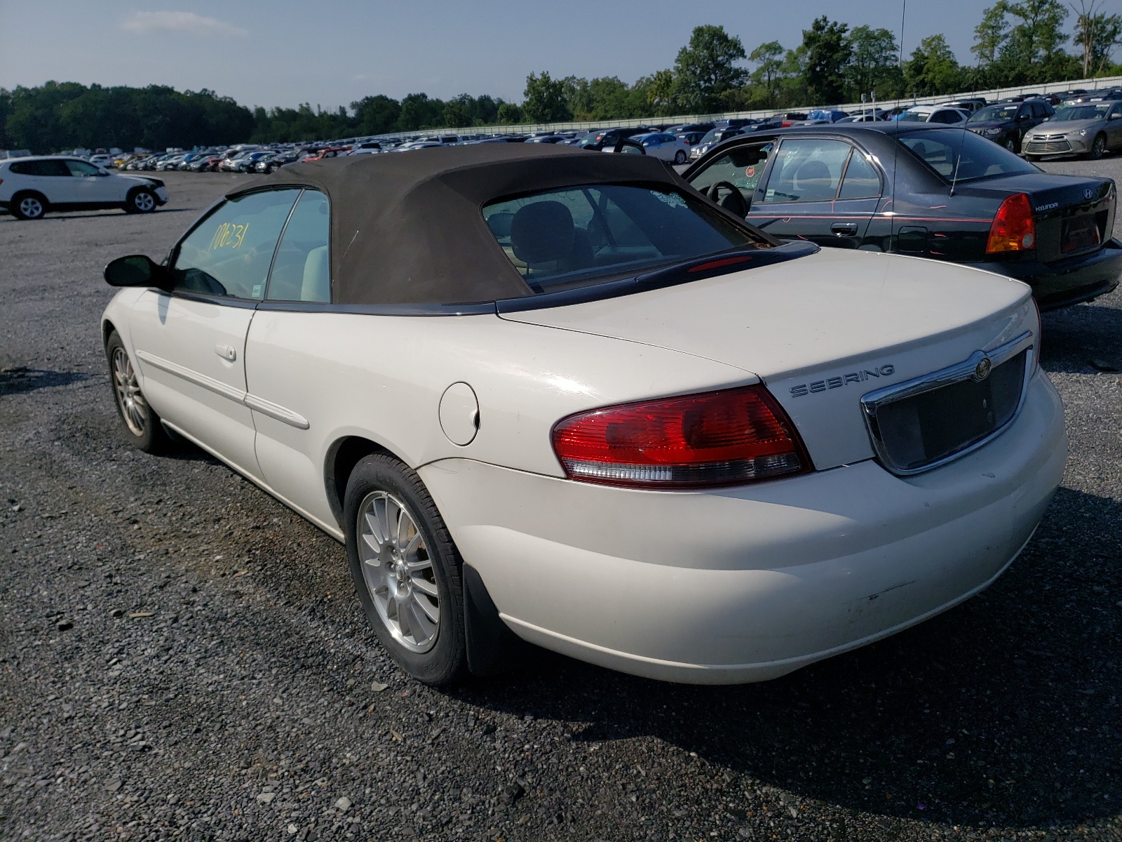 Photo 3 from auction – 2004 CHRYSLER SEBRING LX with VIN 1C3EL45X24N380305