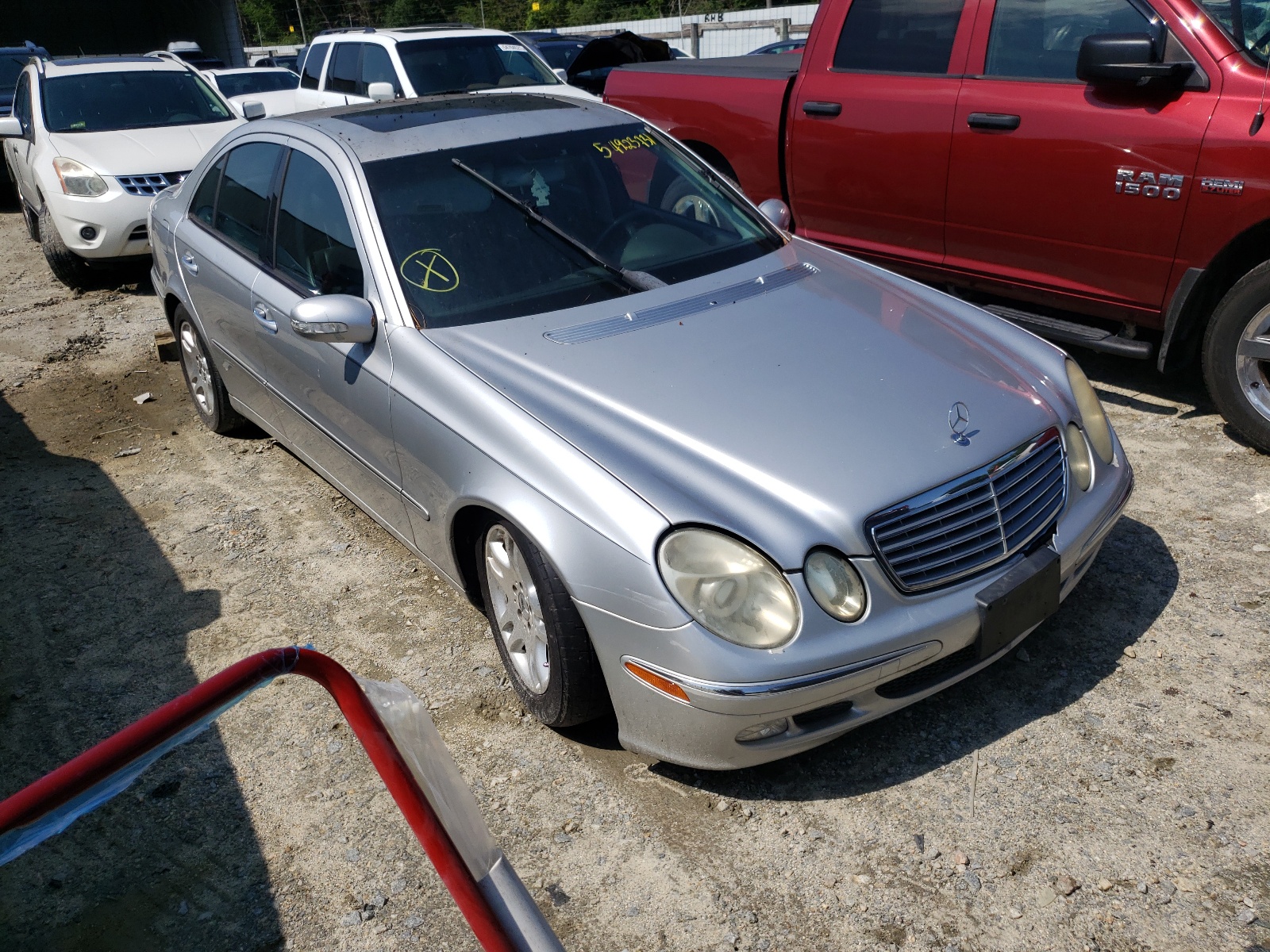MERCEDES-BENZ E 320 2005 with VIN WDBUF65J65A623675 - Photo from auction