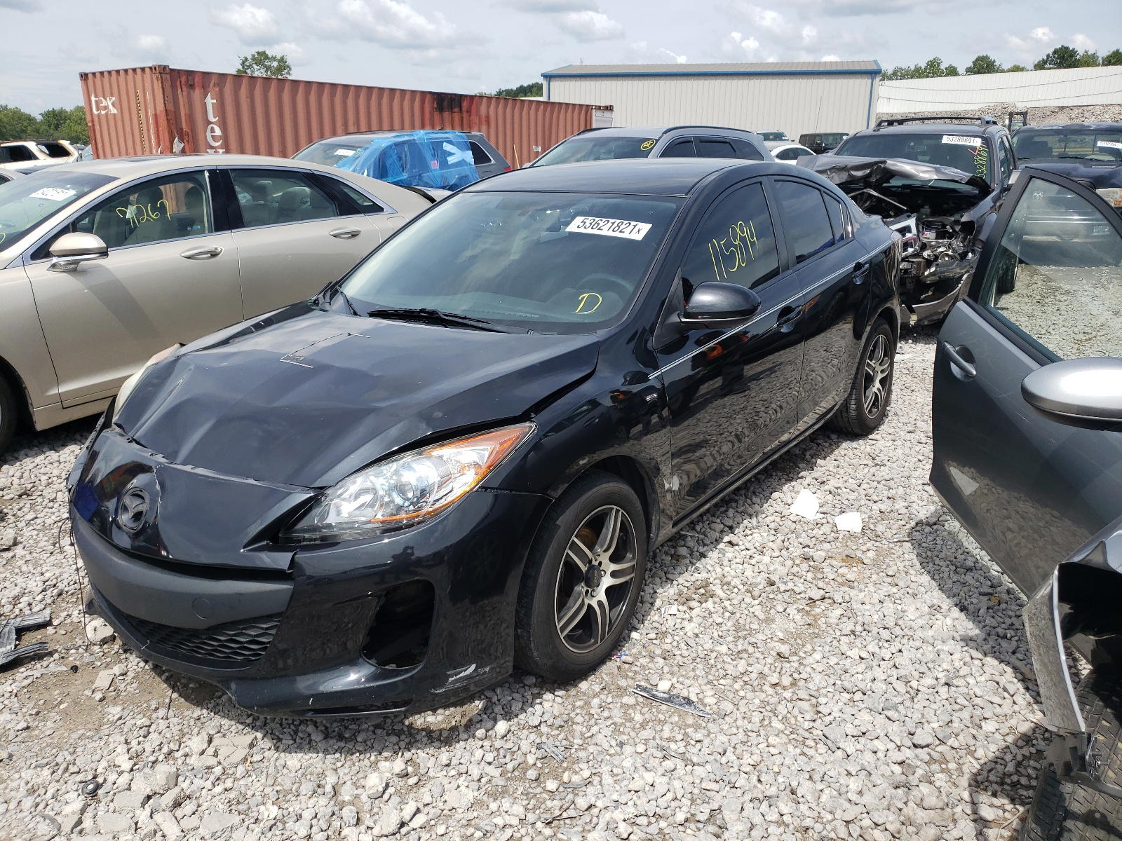Photo 2 from auction – 2012 MAZDA 3 I with VIN JM1BL1UF4C1592151