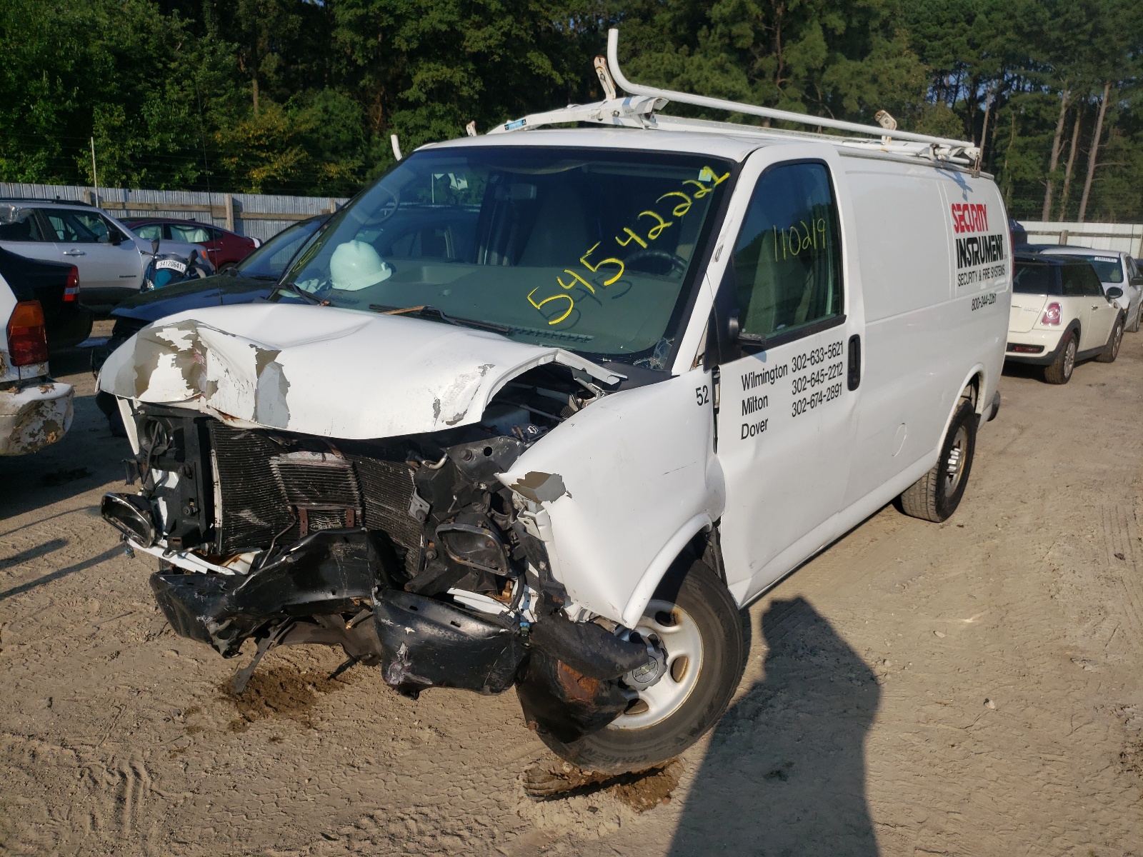 Photo 2 from auction – 2010 CHEVROLET EXPRESS G2 with VIN 1GCZGFBA1A1160346