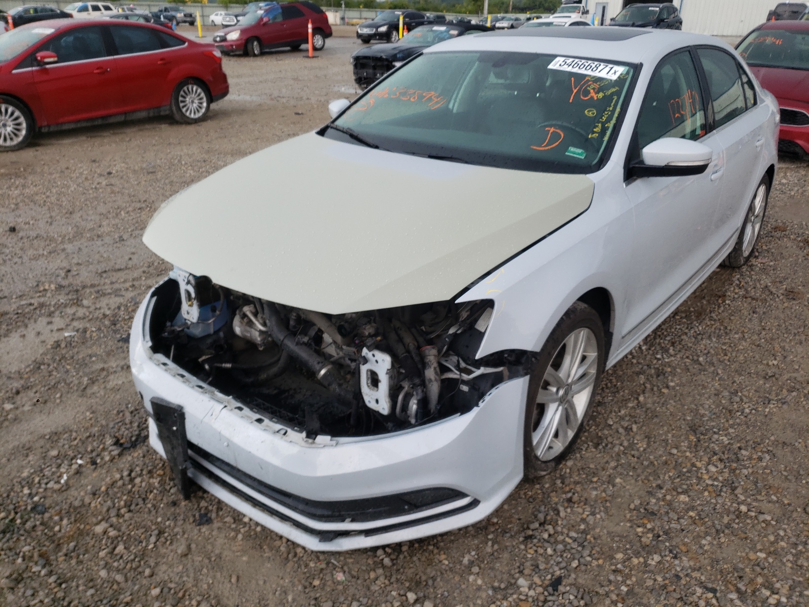 Photo 2 from auction – 2017 VOLKSWAGEN JETTA SEL with VIN 3VWL17AJ6HM338941
