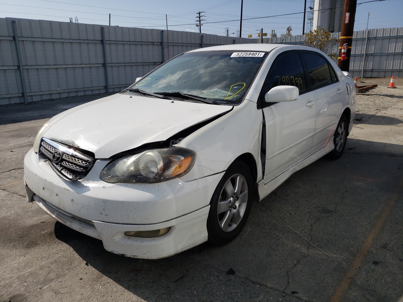 Photo 2 from auction – 2007 TOYOTA COROLLA CE with VIN 1NXBR32E27Z868122