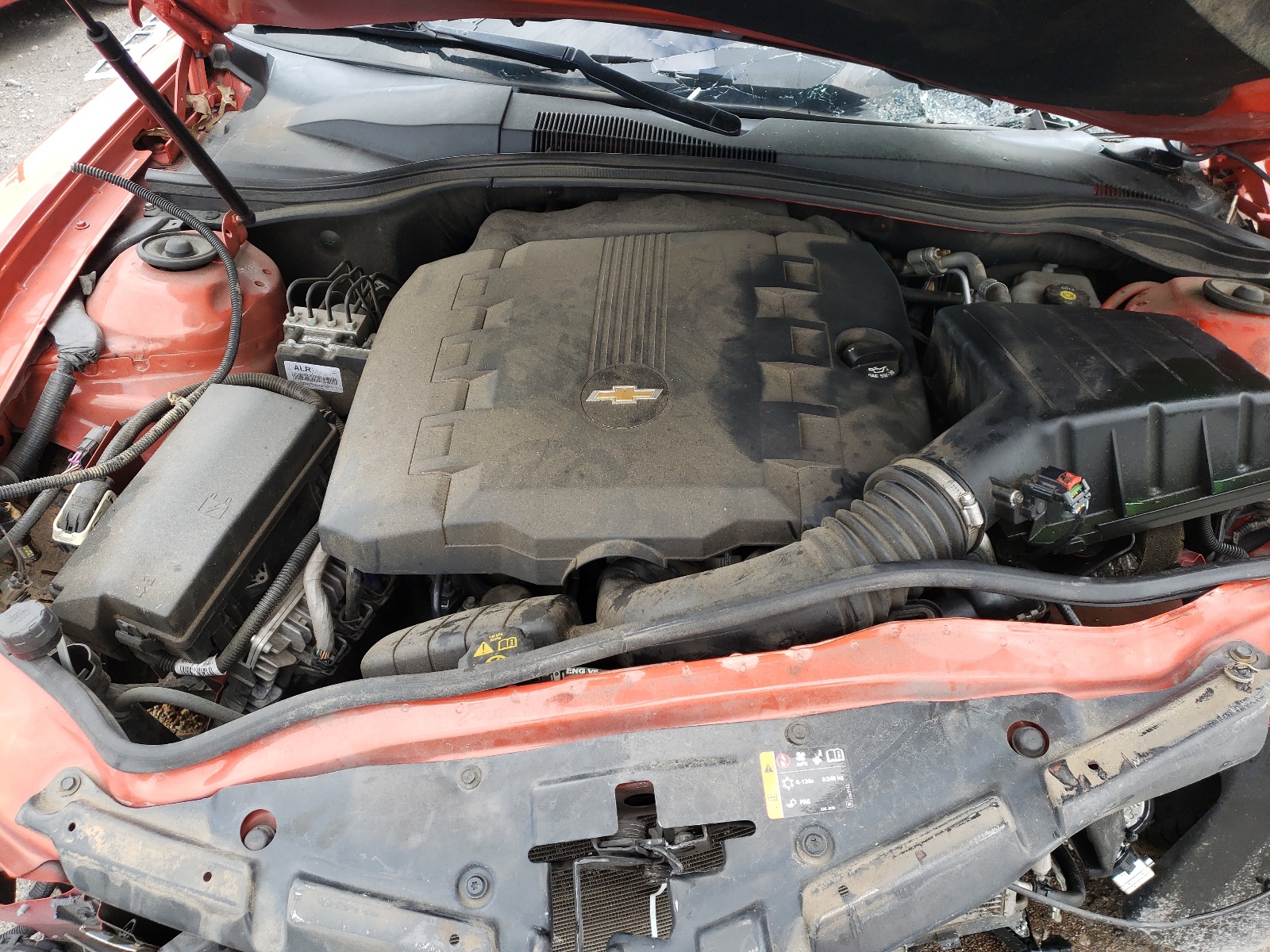 Photo 7 from auction – 2013 CHEVROLET CAMARO LT with VIN 2G1FC1E37D9142523