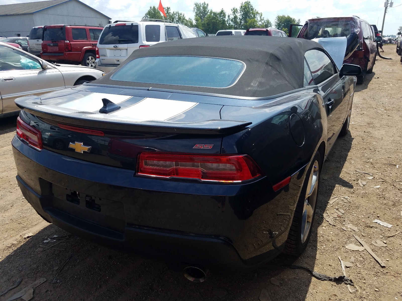 Photo 4 from auction – 2014 CHEVROLET CAMARO 2SS with VIN 2G1FK3DJXE9121505