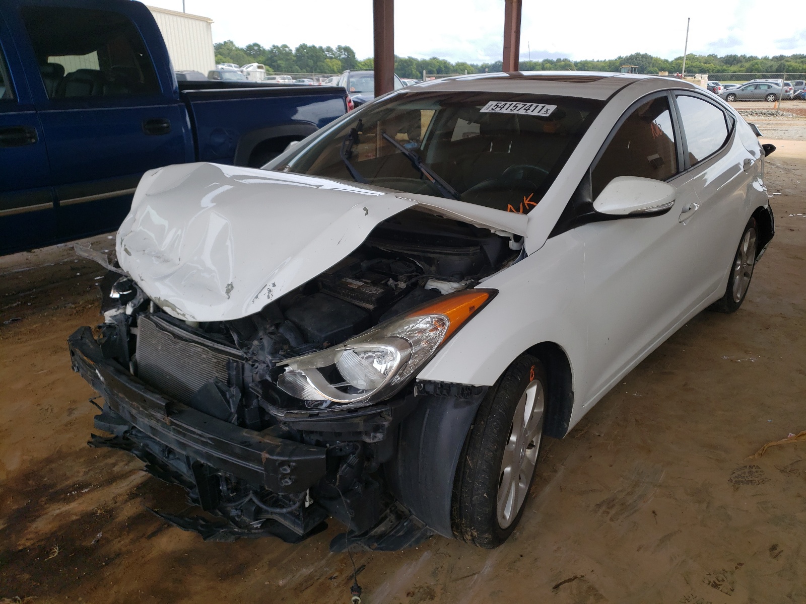 Photo 2 from auction – 2012 HYUNDAI ELANTRA GL with VIN 5NPDH4AE7CH138475