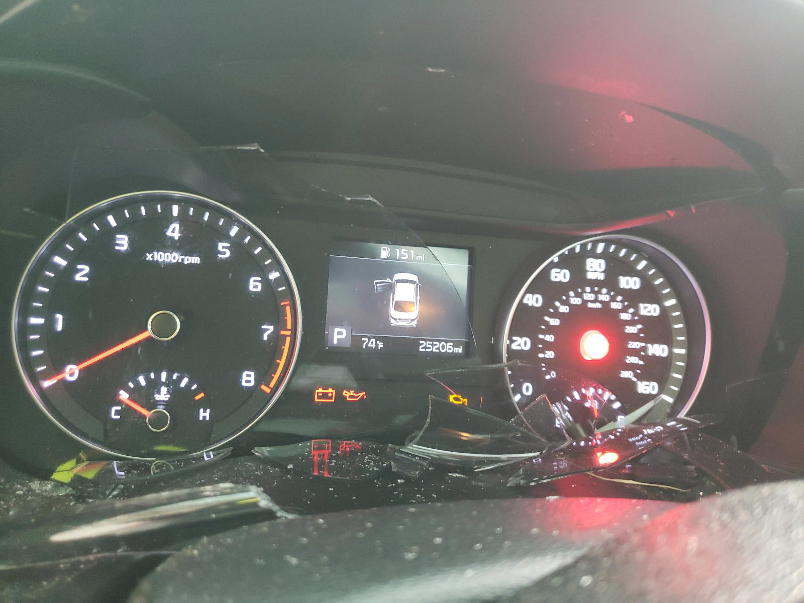 Photo 8 from auction – 2020 KIA FORTE FE with VIN 3KPF24AD2LE212858
