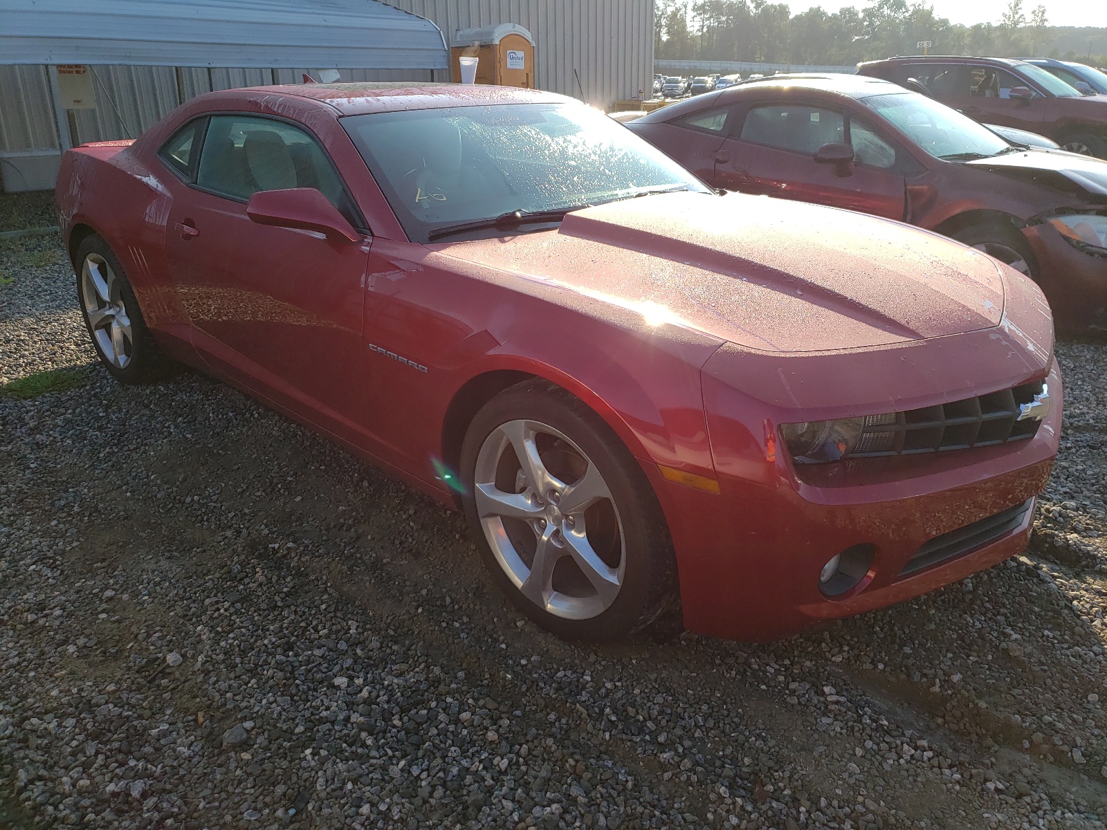 CHEVROLET CAMARO LT 2013 with VIN 2G1FB1E38D9126673 - Photo from auction
