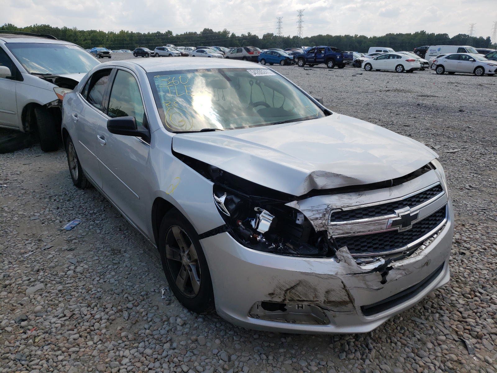 CHEVROLET MALIBU LS 2013 with VIN 1G11B5SA3DF357993 - Photo from auction