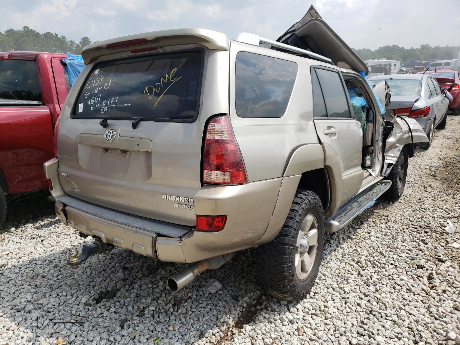 Photo 4 from auction – 2003 TOYOTA 4RUNNER LI with VIN JTEBT17R630023700