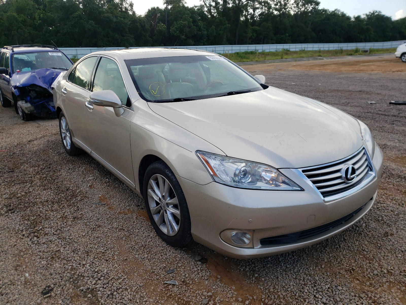 LEXUS ES 350 2012 with VIN JTHBK1EG8C2486076 - Photo from auction