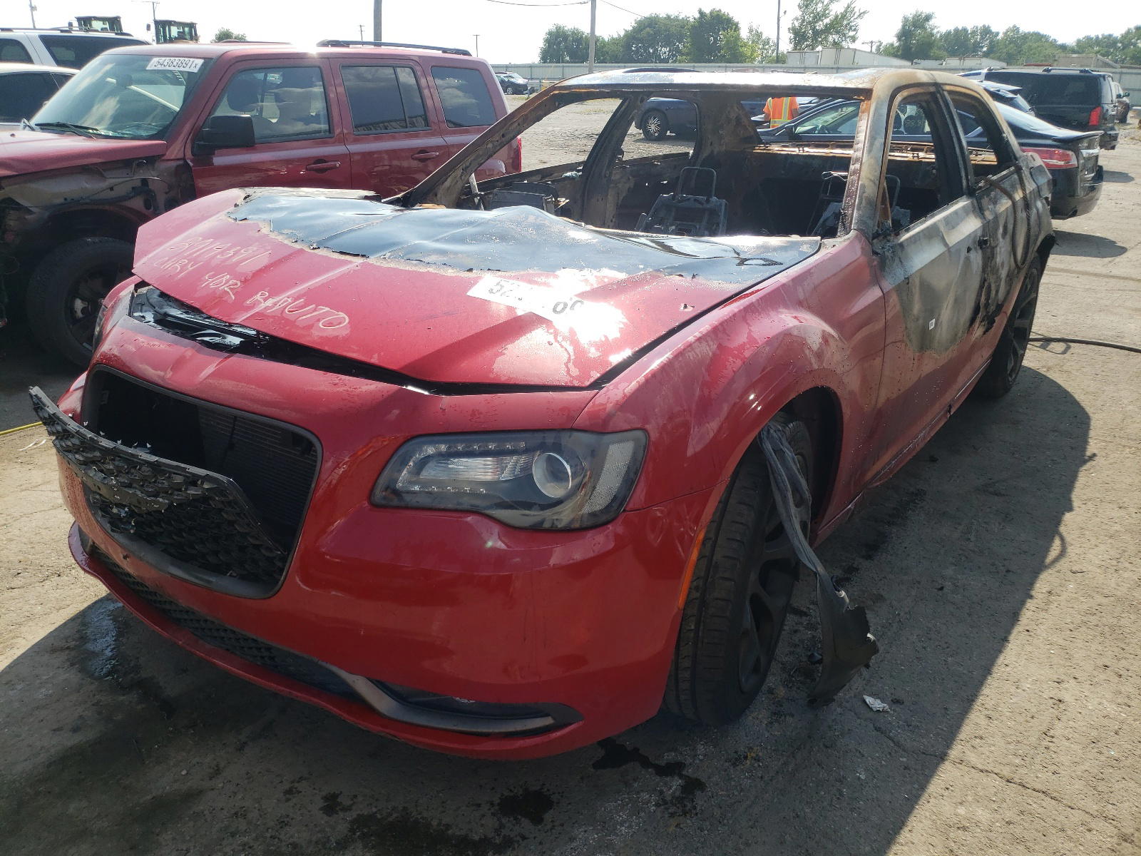 Photo 2 from auction – 2016 CHRYSLER 300 S with VIN 2C3CCABG6GH349162
