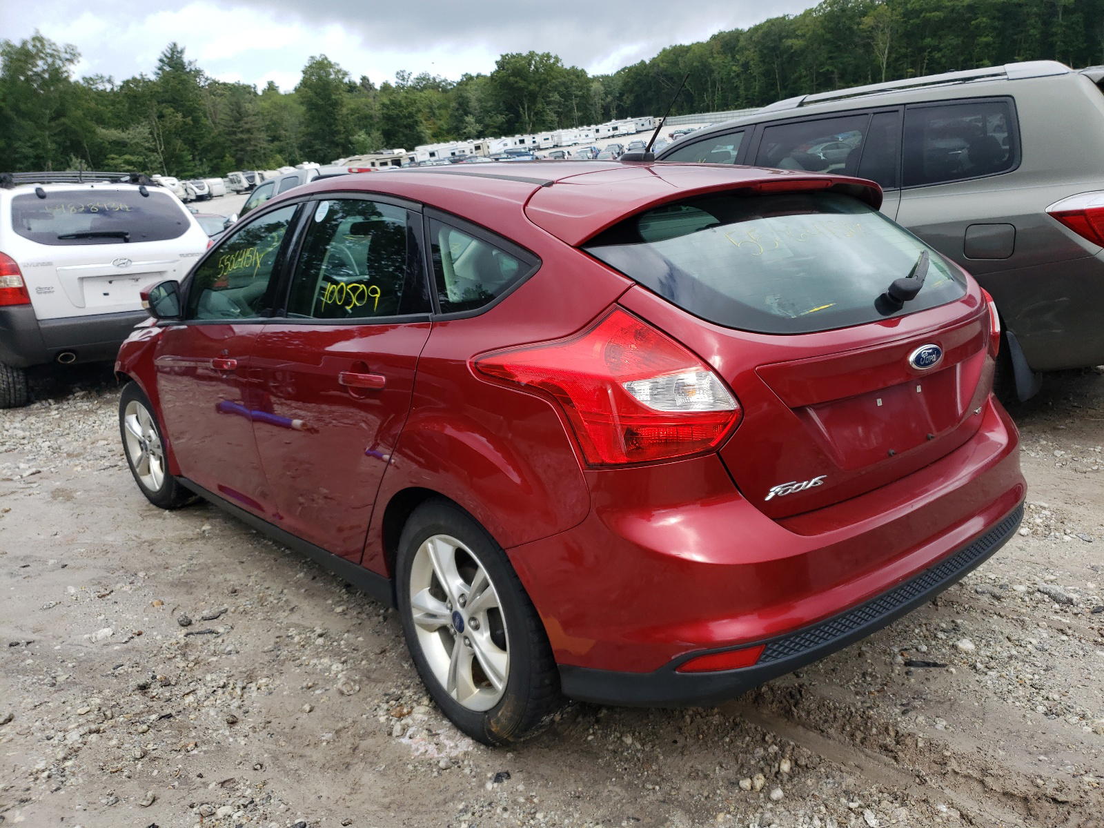 Photo 3 from auction – 2013 FORD FOCUS SE with VIN 1FADP3K24DL378183