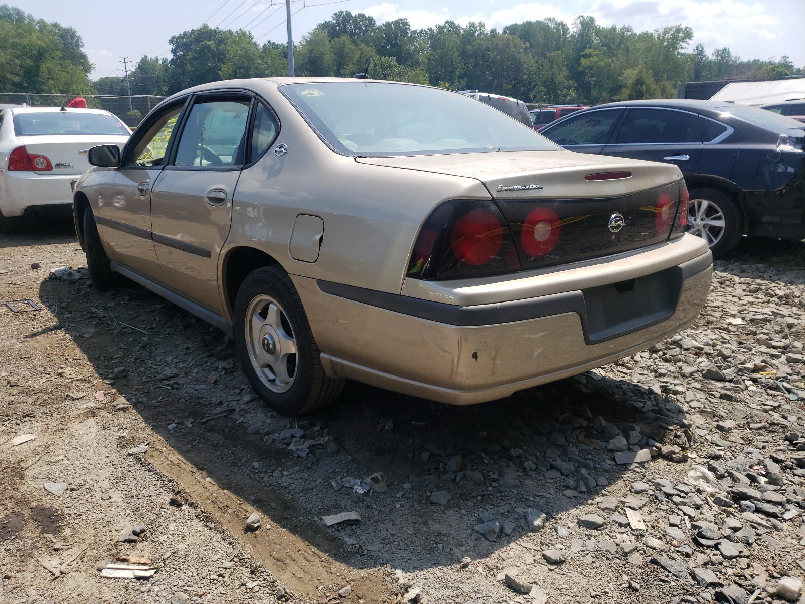 Photo 3 from auction – 2005 CHEVROLET IMPALA with VIN 2G1WF52E359153492