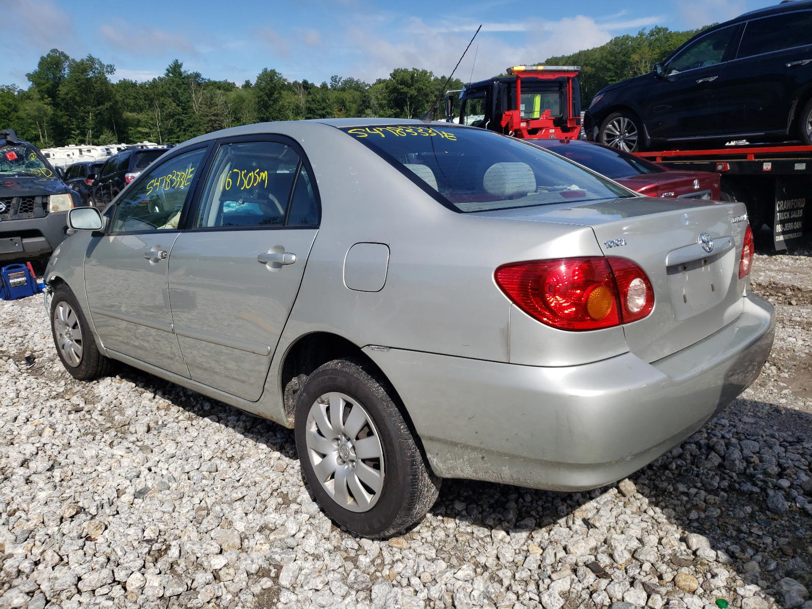 Photo 3 from auction – 2004 TOYOTA COROLLA CE with VIN 2T1BR32E44C230466