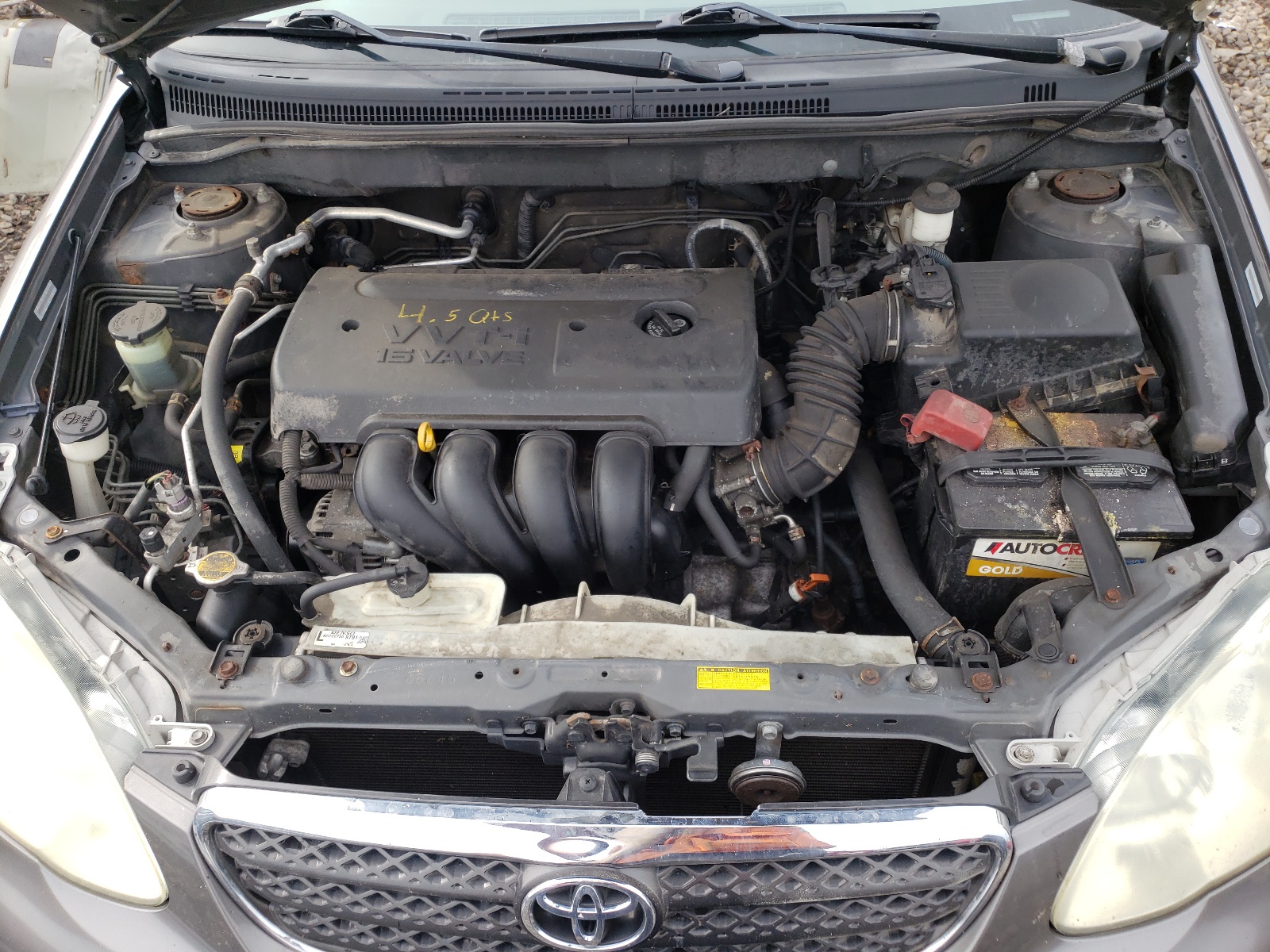 Photo 7 from auction – 2007 TOYOTA COROLLA with VIN 1NXBR30E27Z905057