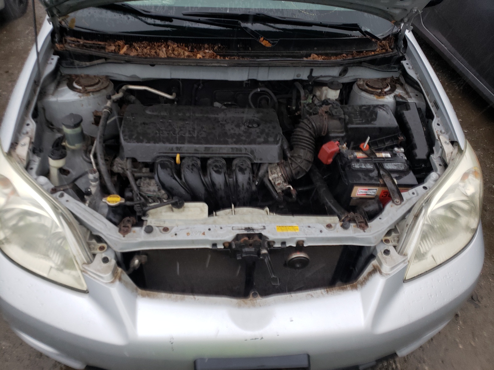 Photo 7 from auction – 2005 TOYOTA COROLLA MA with VIN 2T1KR32E85C493108