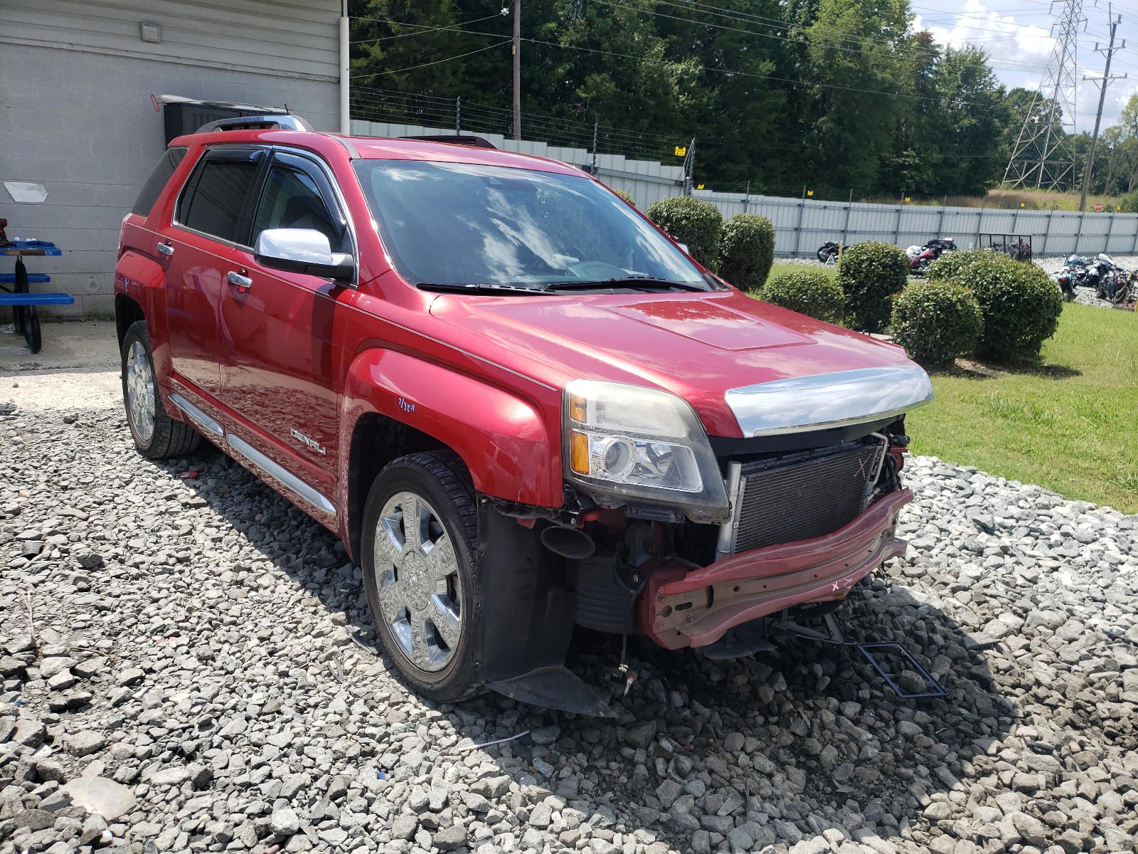 GMC TERRAIN DE 2013 with VIN 2GKFLYE35D6367562 - Photo from auction