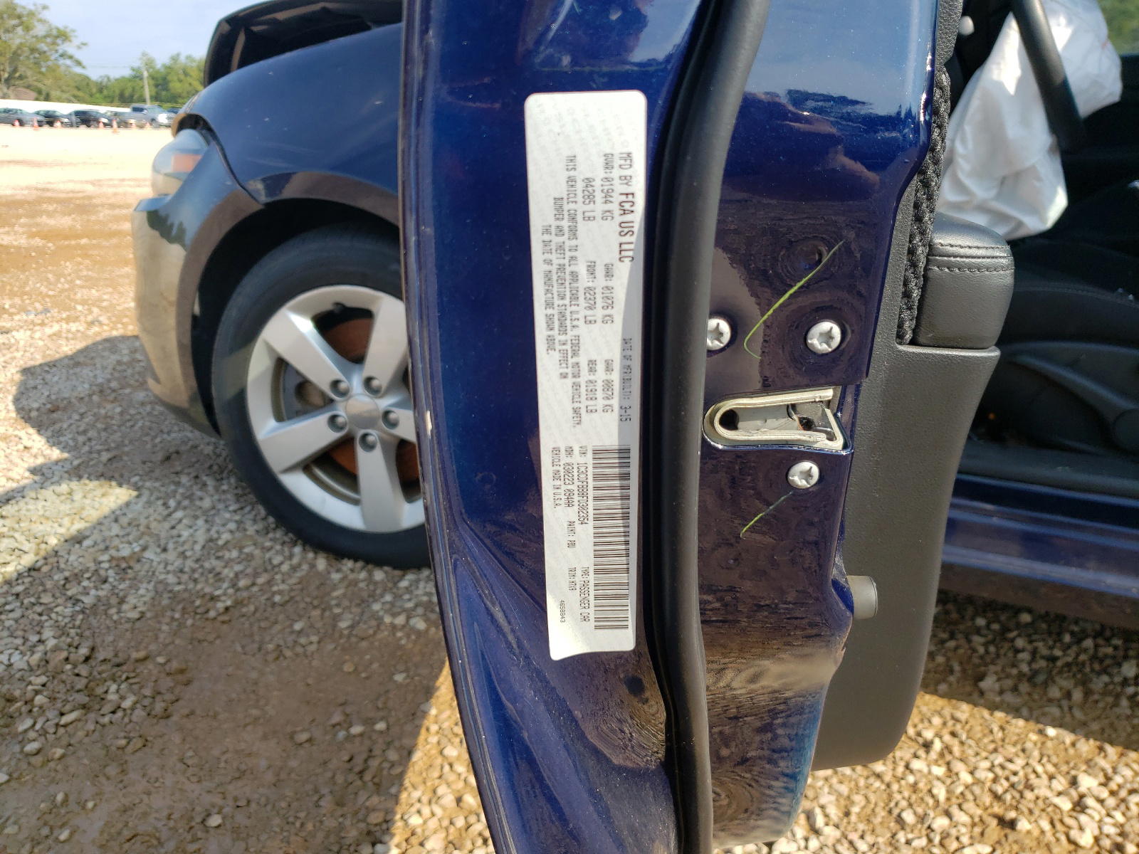 Photo 10 from auction – 2015 DODGE DART SXT with VIN 1C3CDFBB8FD302354