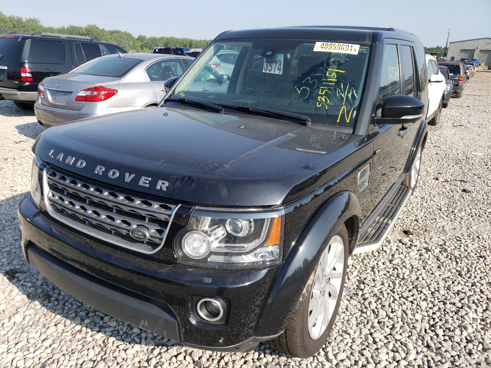 Photo 2 from auction – 2016 LAND ROVER LR4 HSE with VIN SALAG2V69GA827694